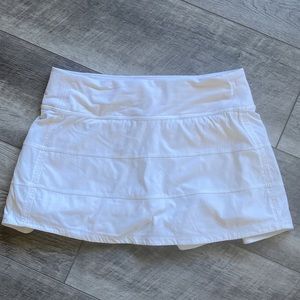 White lululemon skirt (size 4)